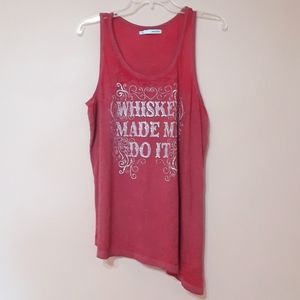 NWOT Sheer Maurices Tank Top